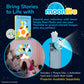 Moonlite Storybook Reels For Flashlight Projector, Kids Toddler | Duck & Goose | Single Reel Pack Story For 12 Months And Up