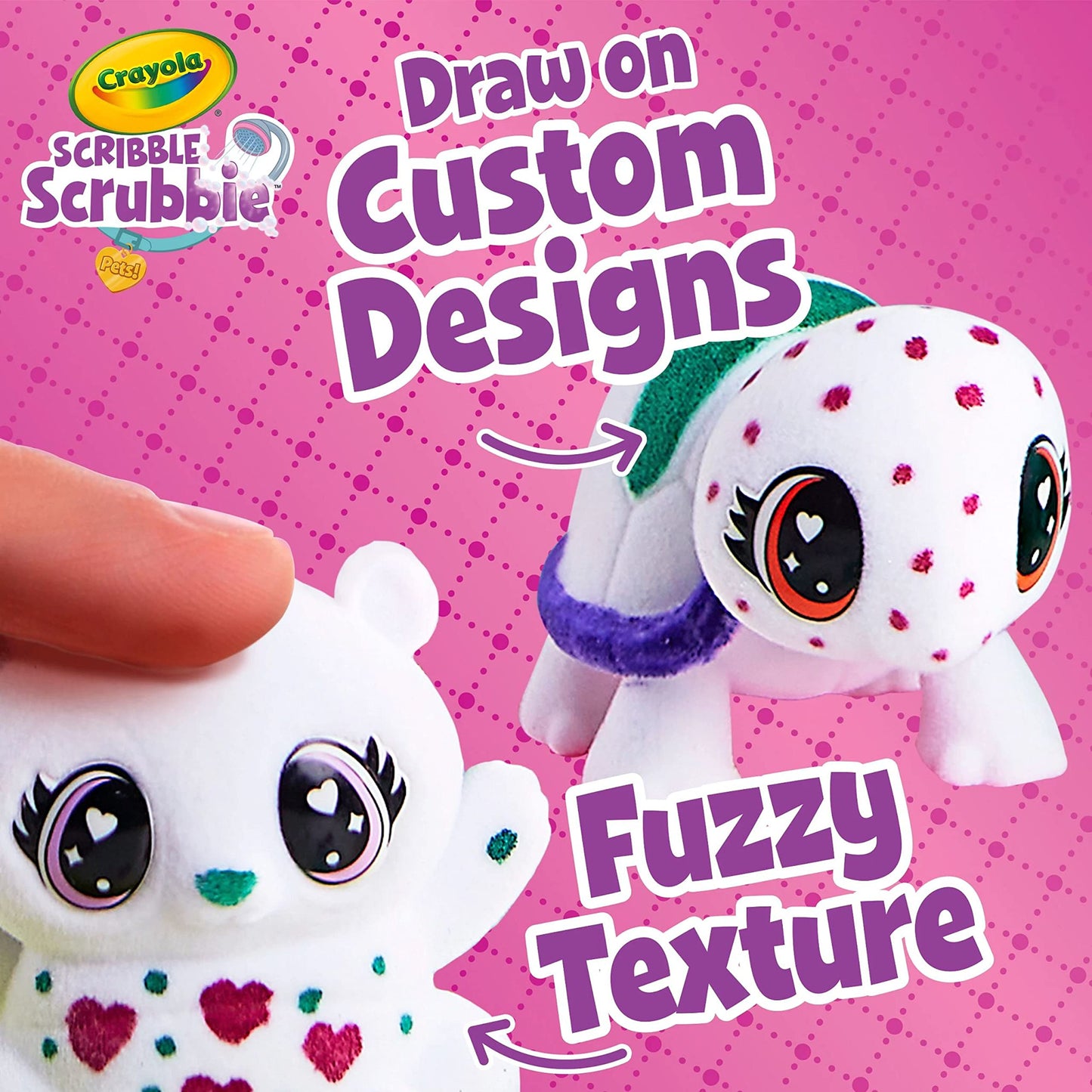 Crayola Scribble Scrubbie Pets Scented Spa, Animal Toy Playset, Includes Washable & Scented Markers, Gifts For Girls & Boys, Ages 3+
