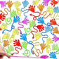 JOYIN 240 Pcs Glitter Sticky Hands Party Favors, Party Table Favors Set for Kids, Holiday Traditions, Classroom Treasure Box Car