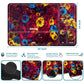 Rwutytiul Roses Card Playmat 24 X 14 Inch With Tube Bag, Card Gameplay Playmat With Zones Commander Deck Board Mtg Rpg Ccg Tcg C