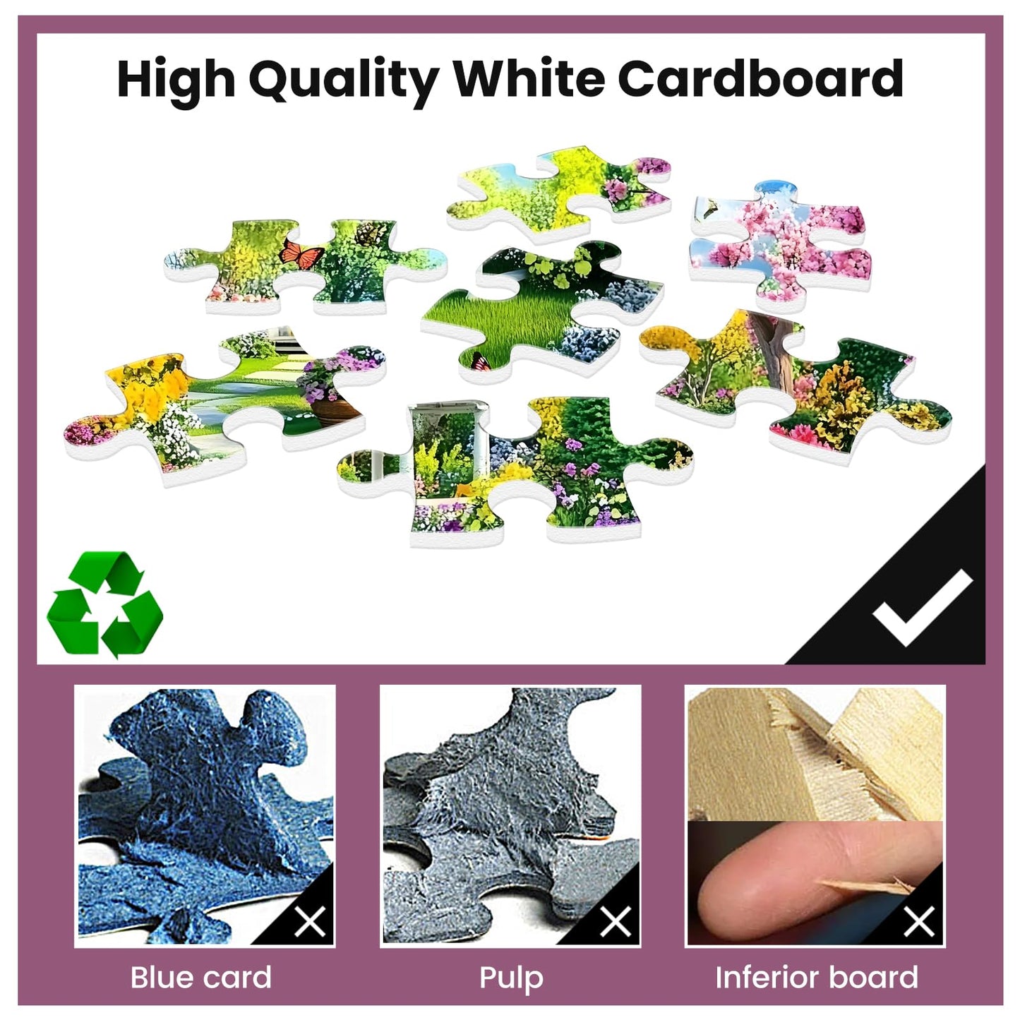 Jigsaw Puzzles 500 Pieces for mature-themeds Spring Puzzles 500 Pieces mature-themed Puzzles Games Family Challenging Game Great Gift Idea 20.5x15IN