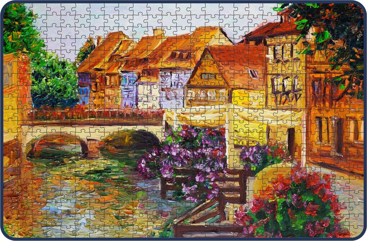 Webby The Old Venice City Wooden Jigsaw Puzzle, 500 Pieces