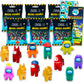 P.M.I. Among Us Party Favors Child, Boys, Girls  Crewmate Party Favors Pack with 6 Blind Bags Collection Crew Friend Mini Figur