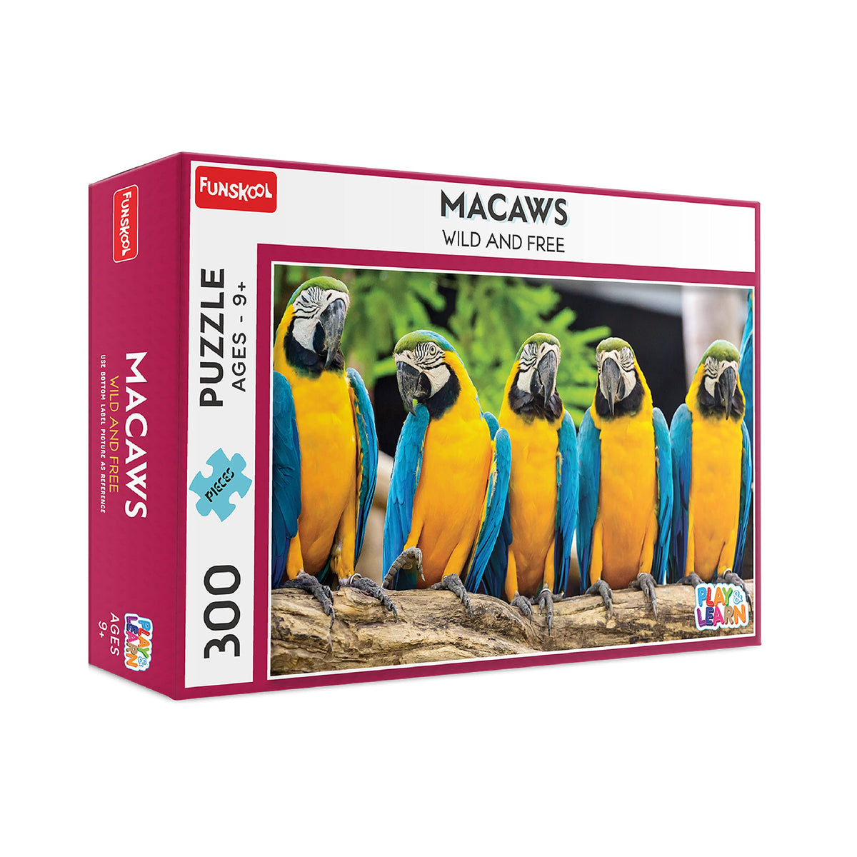 FunskoolMacaws,Educational,300 Pieces,Puzzle,For 3 Year Old Kids And Above,Toy