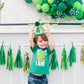 HODIHIWI Dinosaur 4th Birthday Hat Green Dino Theme First Party Decoartion Favors For Boy