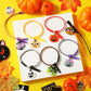 Capoda Halloween Party Favor Zipper Bracelets Bulk Trick or Treat Bracelets Halloween Bracelets Set Halloween Party Favor Wristb
