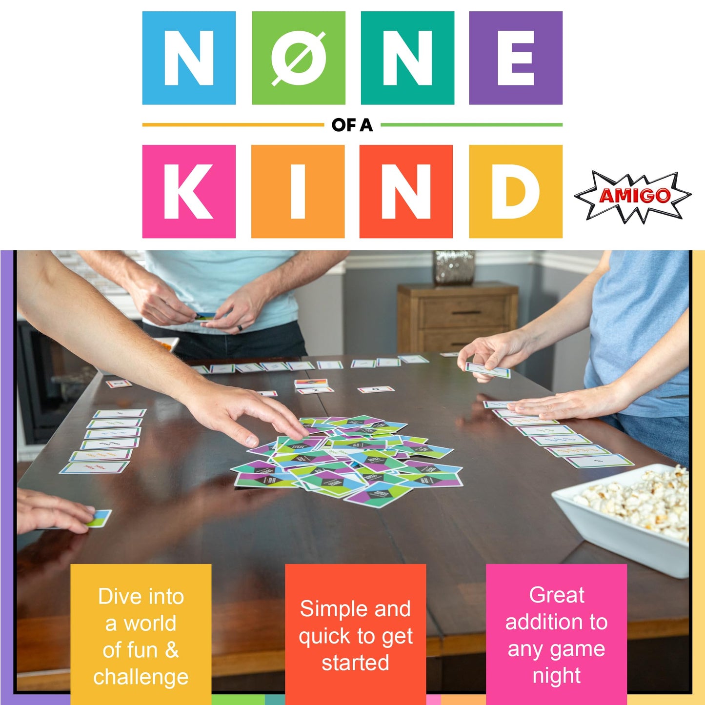 Amigo None Of A Kind Brainteaser, Party & Family Game