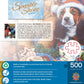 Masterpieces 500 Piece Glitter Christmas Jigsaw Puzzle - Santa Paws - 15''X21''