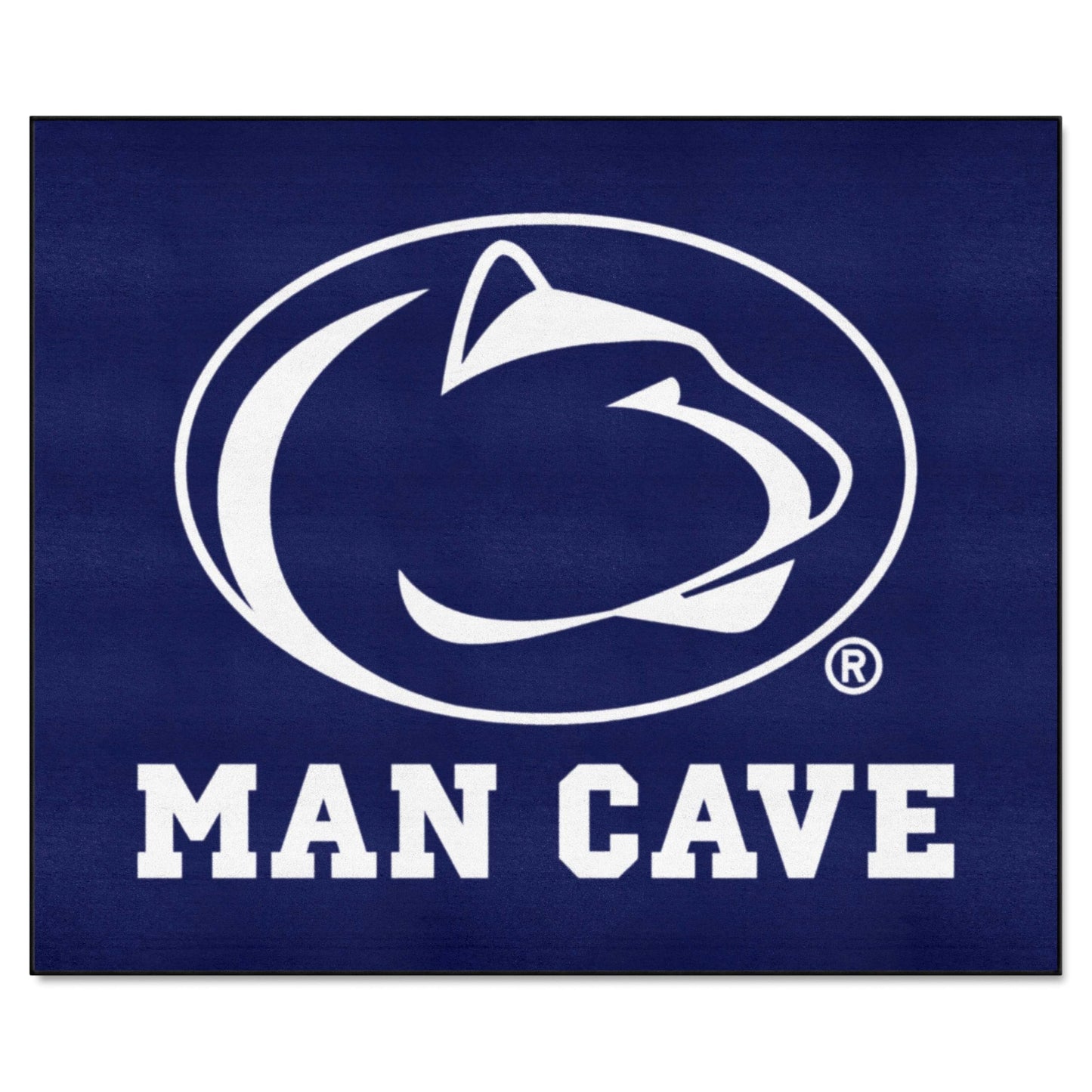 FANMATS 14598 Penn State Nittany Lions Man Cave Tailgater Rug - 5ft. x 6ft. Sports Fan Area Rug, Home Decor Rug and Tailgating M