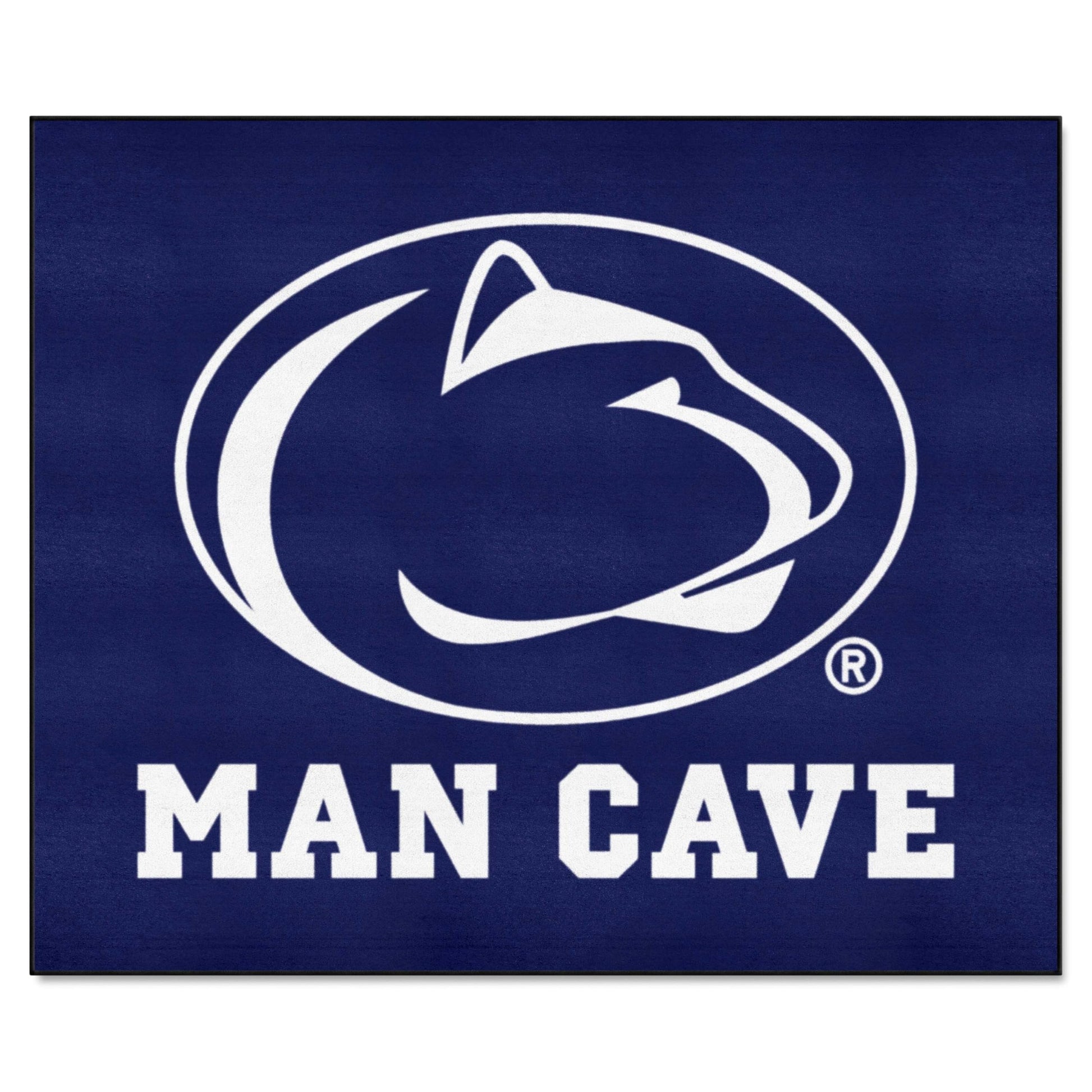FANMATS 14598 Penn State Nittany Lions Man Cave Tailgater Rug - 5ft. x 6ft. Sports Fan Area Rug, Home Decor Rug and Tailgating M