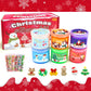 Christmas 6 Pack Butter Slime,Christmas Stocking Stuffers For Kids,Toys Kit Xmas Gifts For Classroom Party Favors For Girls Boys