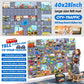 200 PCS Felt Board Story Set for Toddlers with Storage Bag City Traffic Themed Flannel Sensory Board Wall Interactive Storytelli