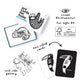 Wee Gallery Black And White Animal Art Cards For Babies, Durable High Contrast Vision Cards, Brain Development Educational Learning Tool For Newborn, Infant, Baby, Toddler - Rainforest Animals