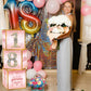 Toniful 4 Pcs Sweet 18Th Birthday Decorations Boxes For Girl, Sixteen Years Old Birthday Cardboard Box,Pink And Rose Gold 18Th B