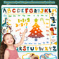 Tecjoe Water Doodle Mat, 39 × 31 Inches Large Kids Painting Writing Water Drawing Mat, Mess Free Reusable Toddler Gift For Age 3 4 5 6 7 Years Old Girls Boys, Educational Toys Bring Magic Pens
