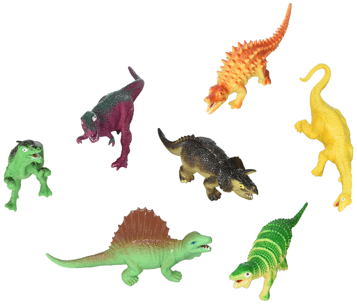 Fun Express Plastic Large Dynamite Dinosaurs (Set Of 12)