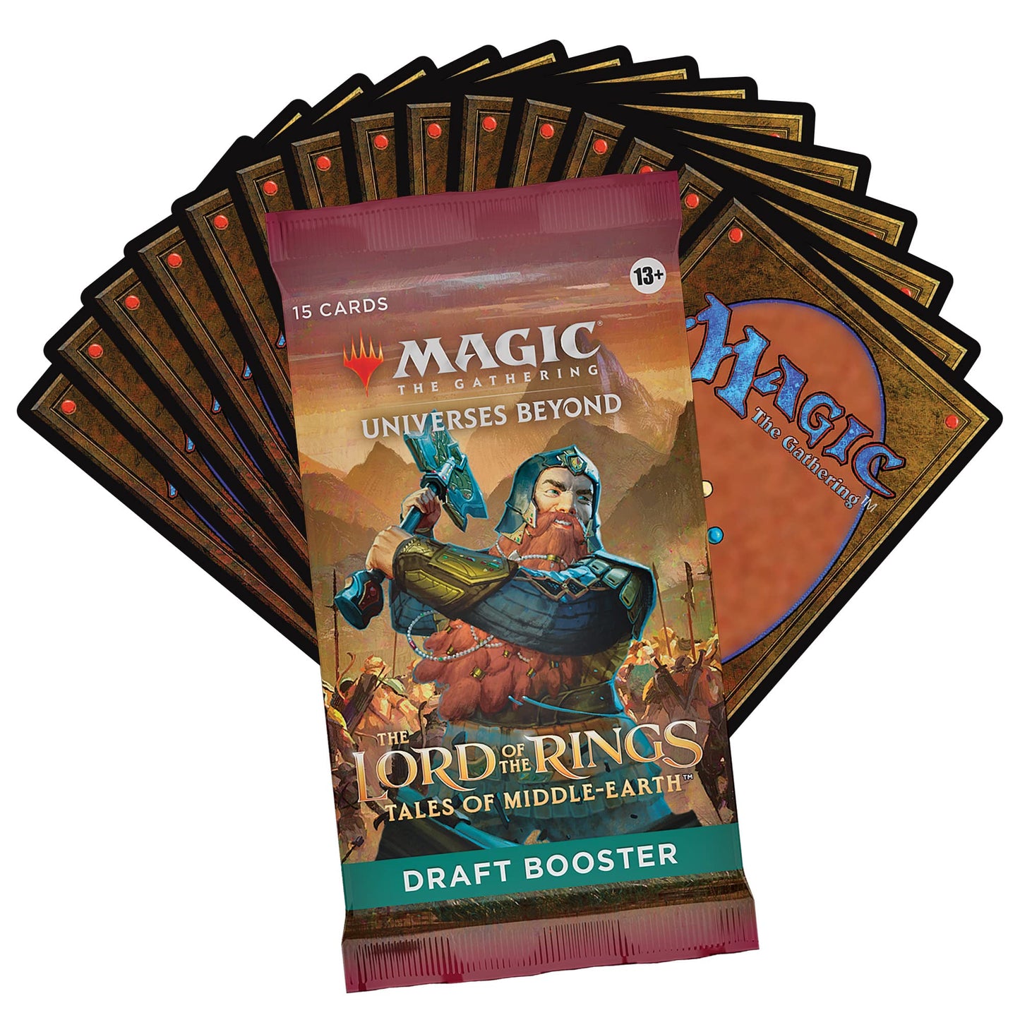 Magic: The Gathering The Lord Of The Rings: Tales Of Middle-Earth Draft Booster Box - 36 Packs + 1 Box Topper Card