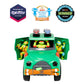 Teenage Mutant Ninja Turtles Turtle Party Cruiser, Green, Lights & Sounds, Model 71135, Petit Size, Interactive Play for Ages 3+