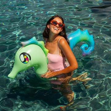 Poolcandy Inflatable Animal Swim Noodles (Seahorse)