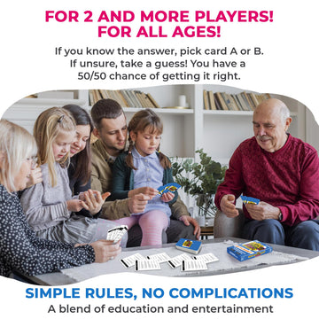 QUOKKA Board Games for Kids 8-12 and Family - STEM Card Game for Kids Age 12+ - Who Knows Math Finance Economics Better? - Educa