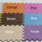 YIMINYUER 9 Tiles (30cm  30cm  1cm Each Tile) Baby Soft Puzzle Play Mats, Kids Thick EVA Foam Floor, Toddlers & Childrens Soft