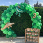 Voircoloria 105Pcs Green Balloons 12Inch Party Latex Balloons For Birthday Dinosaur Baby Shower St. Patrick'S Day Summer Jungle