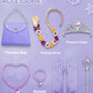 Davvew Princess Dresses For Girls,Light Up Princess Costume For Christmas, Halloween, Birthday Gifts For Age 3-8 Year Old