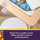 Special Supplies Kids Sensory Table Set With Deep Water And Sand Bins, Writable Lids, Chalk And Dry Erase Markers For Active, Ha