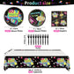Hegbolke 80s Party Supplies - 20-81Pcs Plates, Napkins, Tablecloth, Forks Set for 80s Theme Birthday Party Decorations