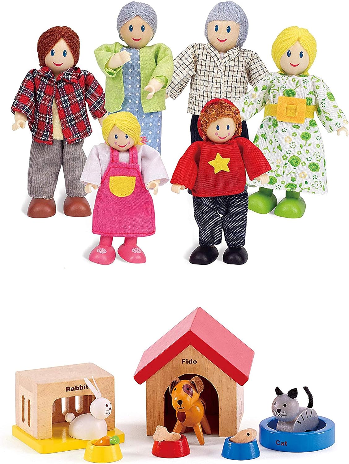 STEM Wooden Role Play Dollhouse