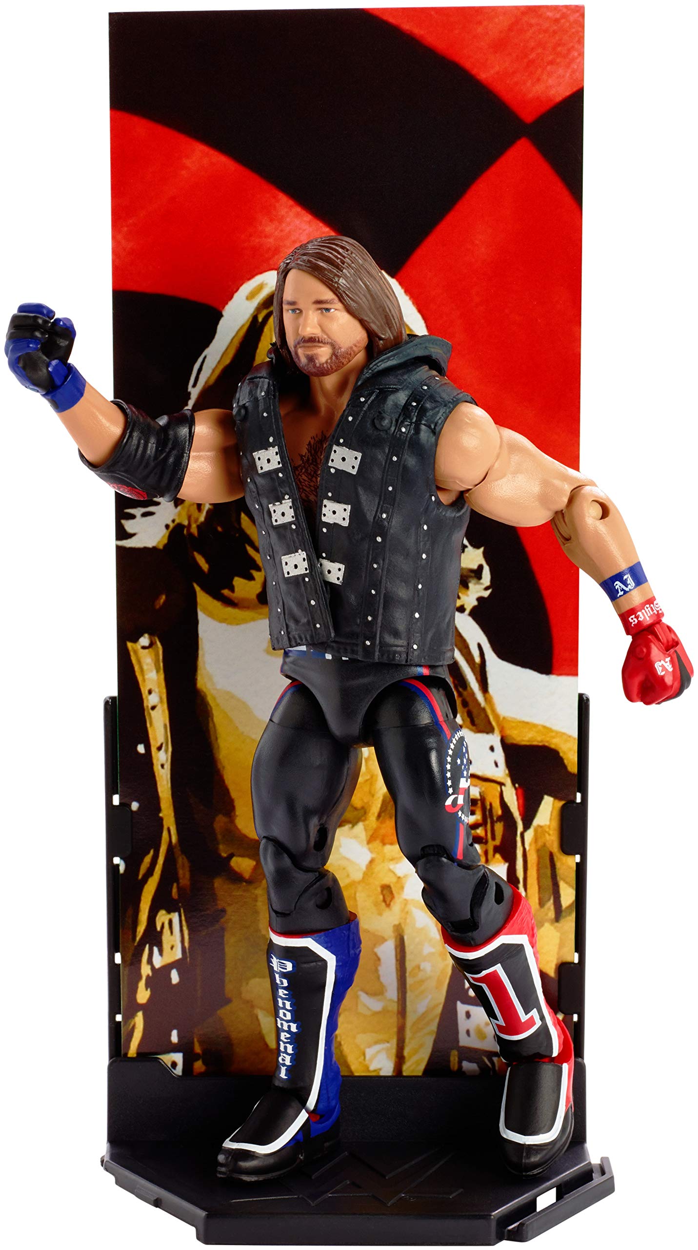 WWE AJ STYLES advanced COLLECTION ACTION FIGURE