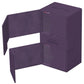 Ultimate Guard Twin Flip'N'Tray 200+, Deck Case For 200 Double-Sleeved Tcg Cards + Dice Tray, Purple, Independent Magnetic Closure & Microfiber Inner Lining