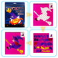 Halloween Sticker Book For Kids Ages 3-5,4-8 Boys Girls Stickers Paint Number Puzzles Activity Book For Kids Crafts Plane Car Travel Toys Halloween Party Favors Gift (Halloween)