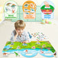 Igetooy Reusable Sticker Books For Kids, Sticker Books For Toddlers 2-4 Years, Airplane Travel Essential For Kids, Stickers For Kids 2 3 4 5 6 Year Old Girls Boys (Dinosaurs)