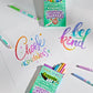 Crayola Colours Of Kindness Washable Fine Line Markers - Assorted Colours (Pack Of 10) | Colours That Represent Good Feelings | Ideal For Kids Aged 3+