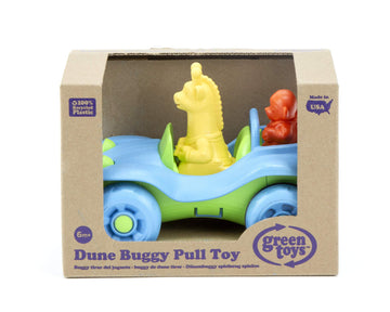Green Toys Dune Buggy Pull Toy Blue, 1 Ea