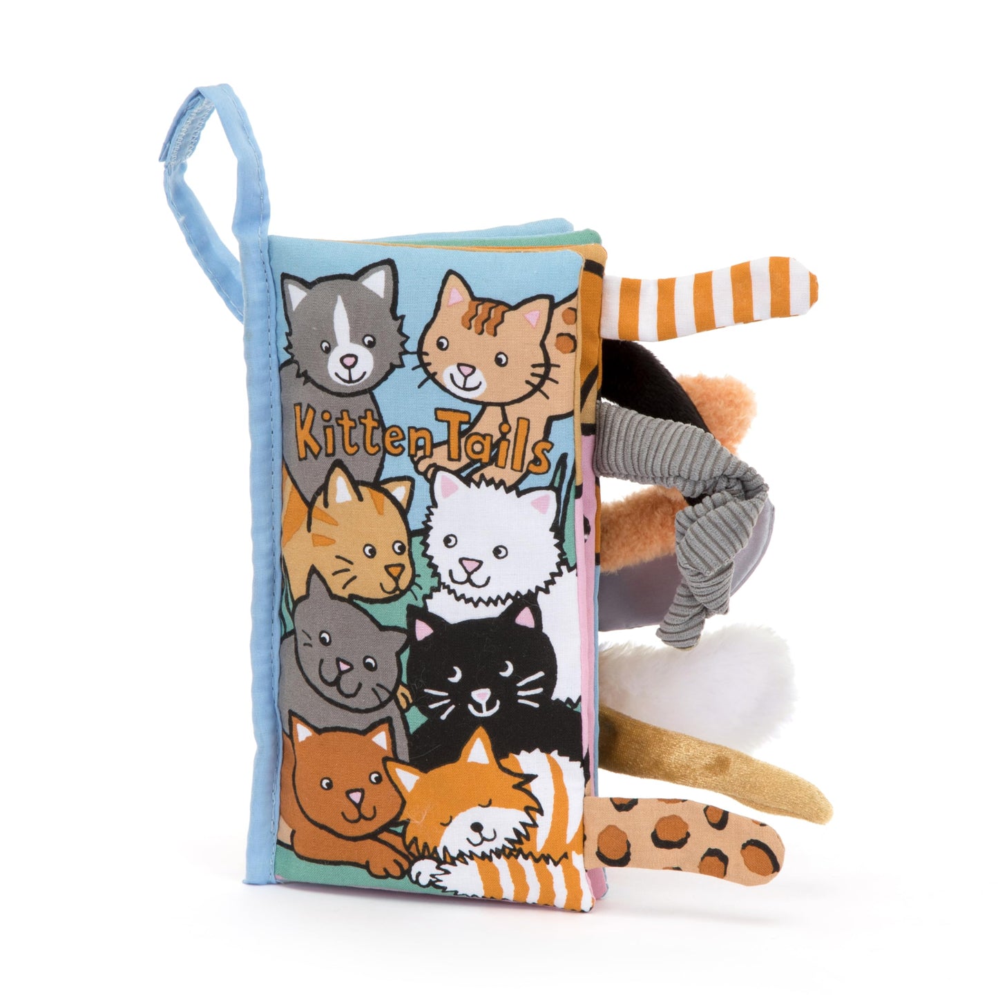 Jellycat Kitten Tails: A Soft Activity Baby Book Children's Book - Baby Gift