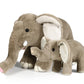 Ice King Bear Mom And Baby Stuffed Animals Set Zoo Wild Animals (Elephant)
