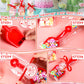Chumia 85-Piece Valentine's Day I Dig You Shovels with Stickers, Tags, and Candy Bags for Party Favors