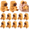 Meooeck 12 Pcs Stress Relief Toys Mini Animal Toys For Stress Relief Cute And Fun For Birthday, Christmas, Office, Stocking Stuf
