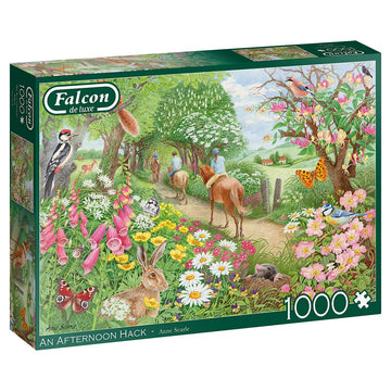 Jumbo, Falcon De Luxe - An Afternoon Hack, Jigsaw Puzzles For Adults, 1000-Piece