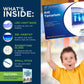 Evviva Ant Habitat W/Led Light. Enjoy A Magnificent Habitat. Great For Kids & Adults. Evviva Ant Ecosystem W/Enhanced Blue Gel.