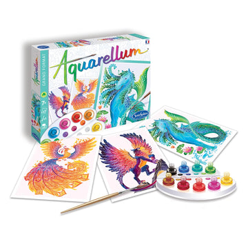 Sentosphre Aquarellum Watercolor Painting Kits (Mythical Animals)