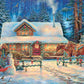 Buffalo Games - Chuck Pinson - Winter'S Oasis - 1000 Piece Jigsaw Puzzle For Adults -Challenging Puzzle Perfect For Game Nights - Finished Size Is 26.75 X 19.75