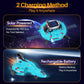 COBFDHA 6-in-1 Solar Robot STEM Toys for Kids Ages 8-13, Light Blue Educational Science Kits, Perfect Christmas & Birthday Gifts