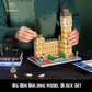 Aigidusansu London Elizabeth Tower Big Ben Micro Building Block Set,3600 Pieces Landmark Architecture Model, Birthday Gifts Priz