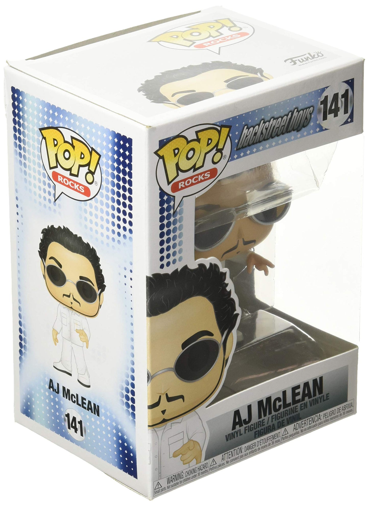 Funko Pop! Rocks: Backstreet Boys - Aj Mclean, Multicolor