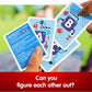 SUSSED The Game of Wacky Choices - Blue Cardboard Social Card Game for Teens & Adults - Travel Conversation Starter - Model LIFEOLOGY