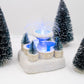 Fg Square Lightup Fountain Christmas Accessories Figurines | Christmas Village House Collection For Christmas Decorations And Gi