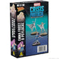Atomic Mass Games Marvel: Crisis Protocol Emma Frost and Psylocke Character Pack - Psychic Mutants Unleashed! Tabletop Superhero Game  Ages 14+  2 Players  90 Minute Playtime  Made